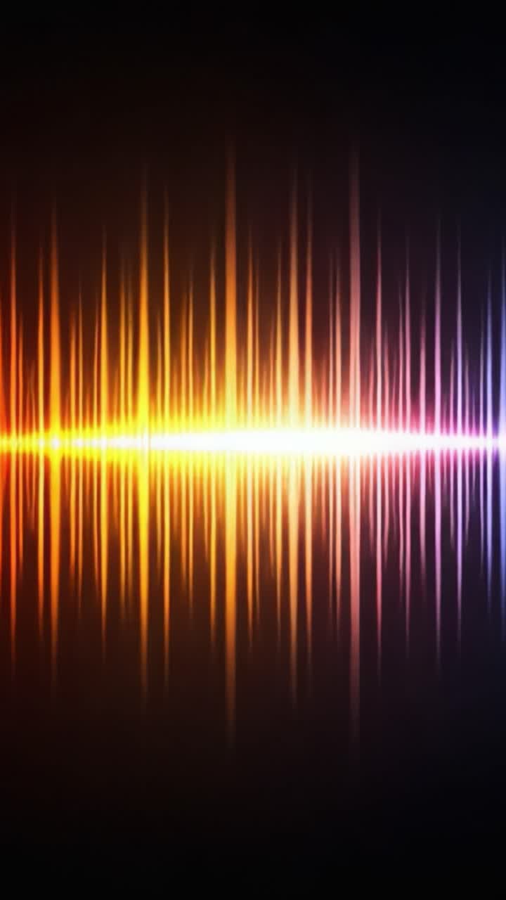 Vibrant Visualization of Sound Waves: An Exquisite Display of Energy Fluctuations Captured in Two Distinct Frames, Illustrating the Complexity of Audio Dynamics