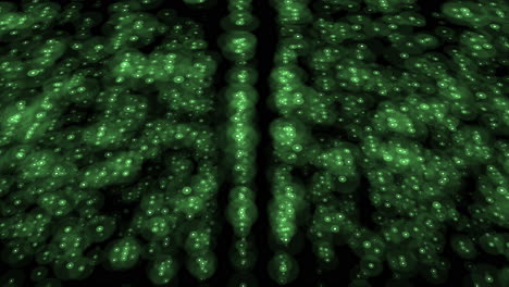 Enigmatic-green-glow-close-up-of-a-mesmerizing-object