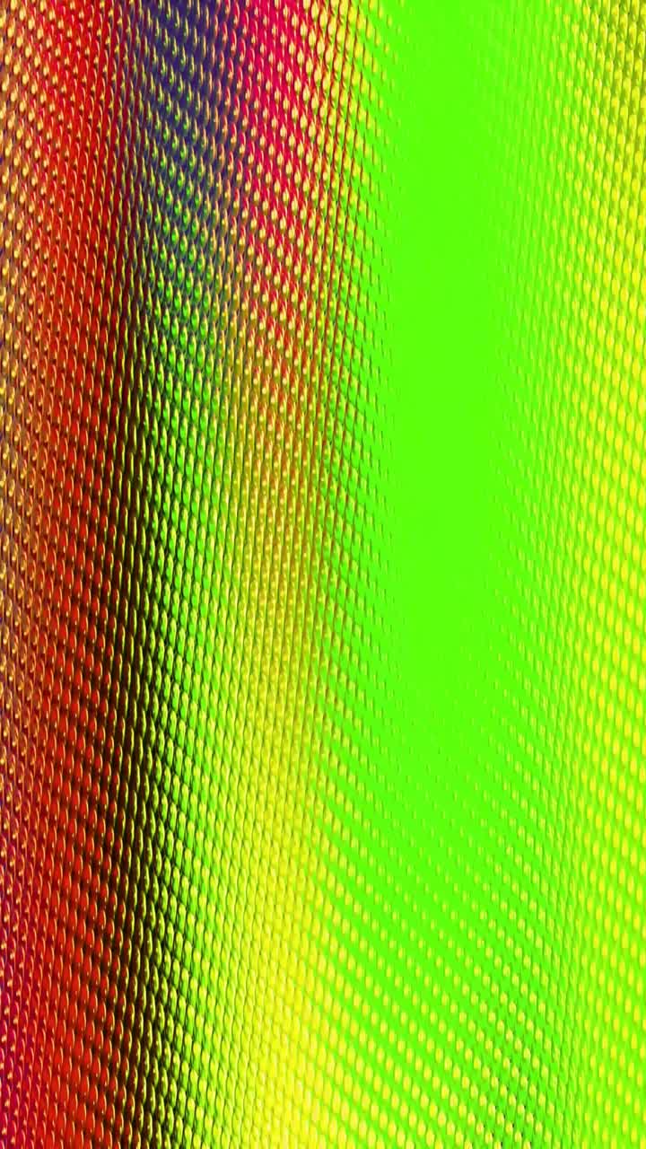 Motivo a punti iridescente astratto con colori arcobaleno cangianti
