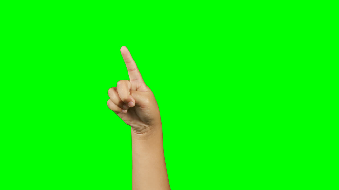 primer plano de un niño haciendo gestos con la mano