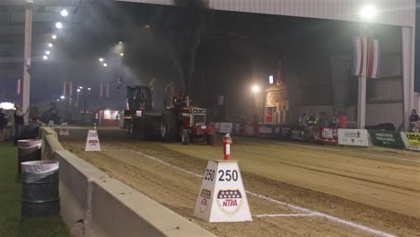 tractor pull competition at county fair