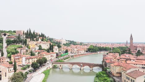 Roman-bc-arch-Ponte-Pietra-bridge-aerial