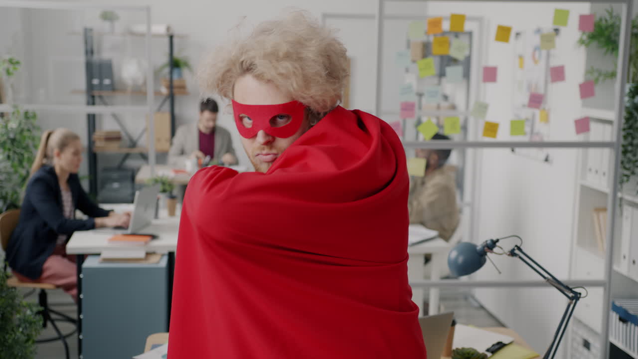 Superhero in the Office