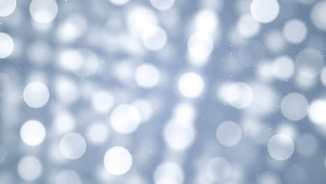 Falling-snow-with-bokeh-light-Christmas-circles