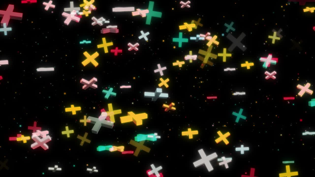 Abstract geometric shape Background 4K