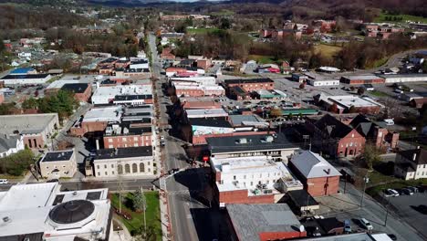 aerial pullout marion virginia, marion, marion va