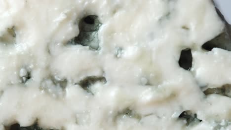 close-up of blue cheese