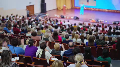 large conference audience