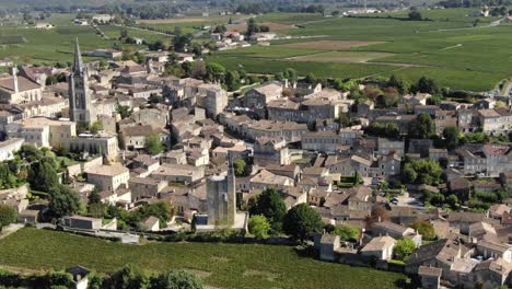 saint emilion medieval city, gironde department in nouvelle-aquitaine, france