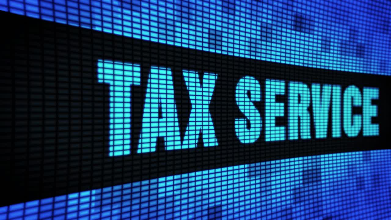 Service Tax on LED Display