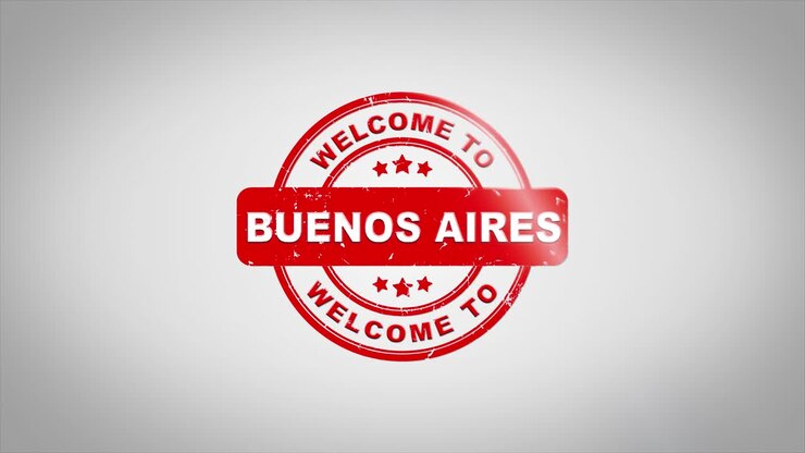Welcome to Buenos Aires Stamp