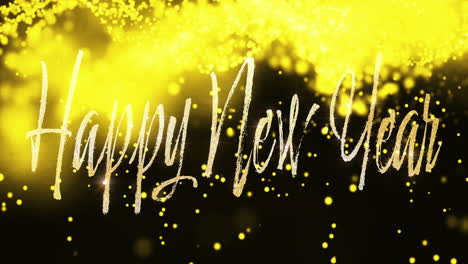 happy new year glitter background