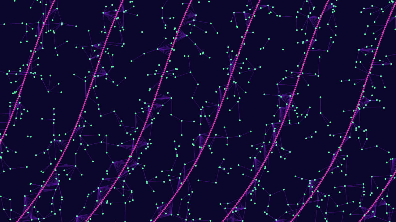 Cosmic constellation stars and planets on a black and purple background