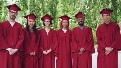 group of graduates