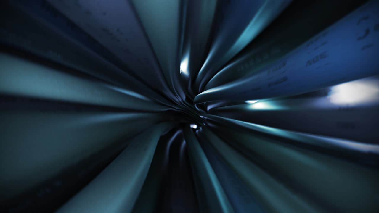 Wires cables binary fly through data internet power electric circuit fiber 4k