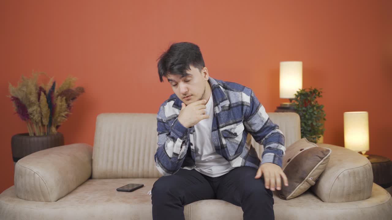 피곤하고 졸린 사람.