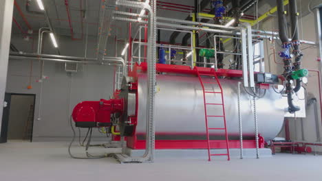sala de calderas industriales