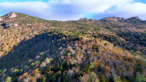 aerial fall color climbing grandfather mountian help