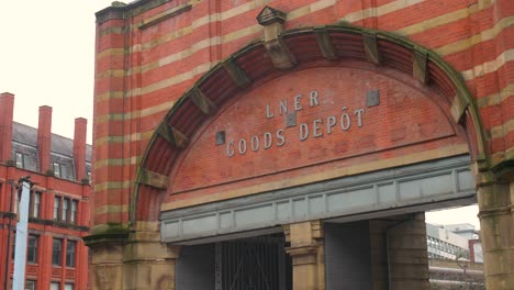 lner goods depot in manchester, england