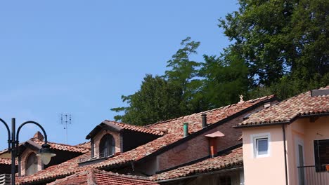 a scenic view of castiglione falleto architecture