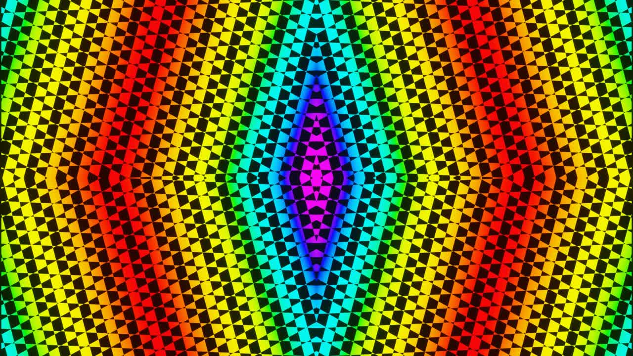 abstracción de píxeles multicolores brillantes de diamantes