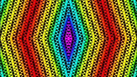 abstracción de píxeles multicolores brillantes de diamantes