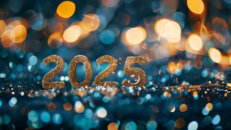 happy new year 2025 festive background