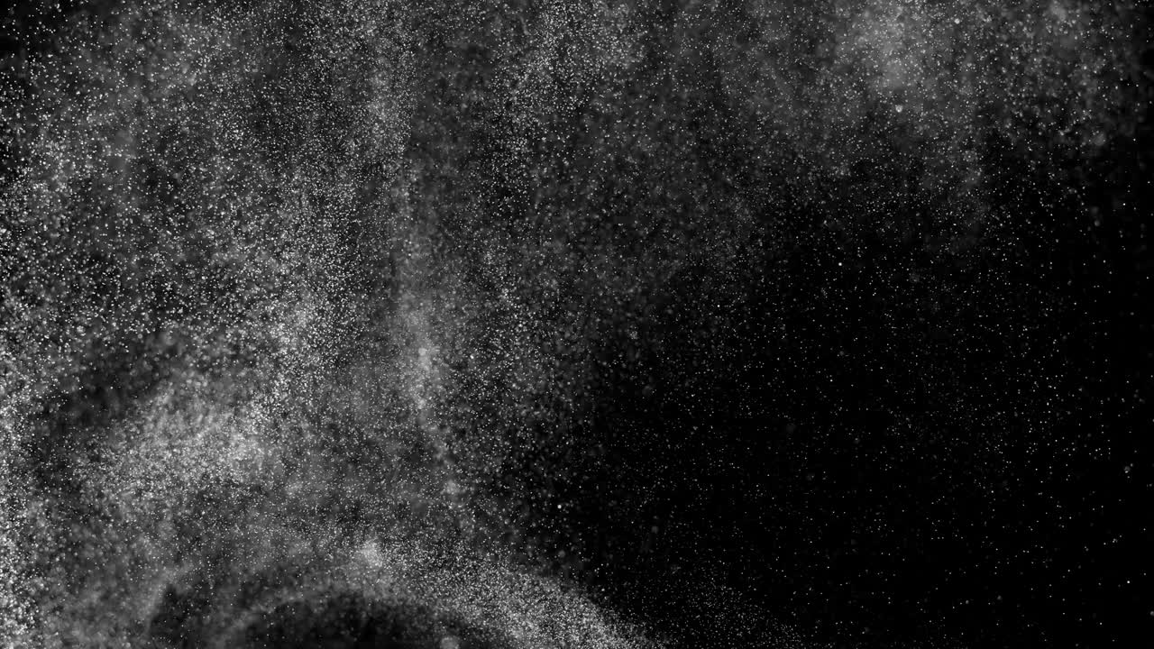 추상적인 디지털 애니메이션 흑색 배경에 색 소음