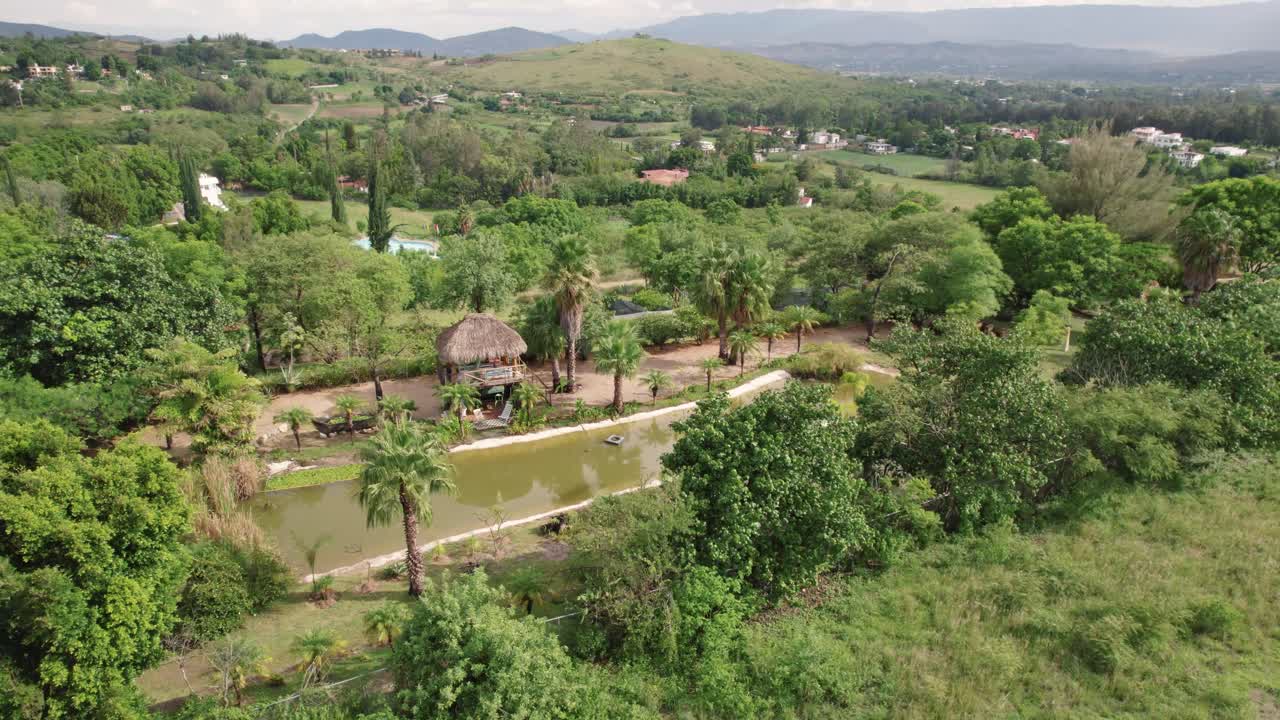 Aerial view showcasing the beauty of Etla's tourism, a captivating destination waiting to be explored