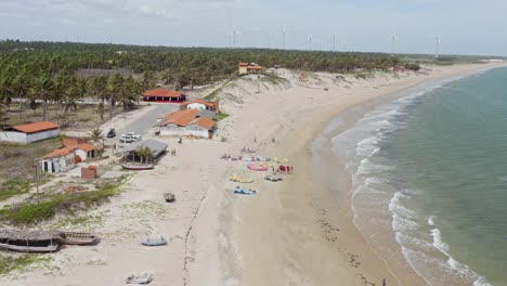 coastline of ilha do guajiru