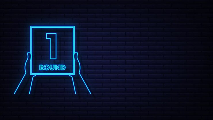 1 round plate and hand, game board. Motion Graphic