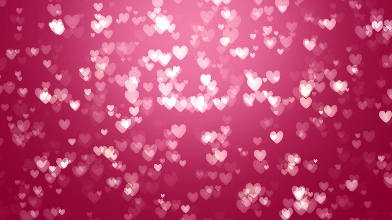 Fondo rosado del corazón