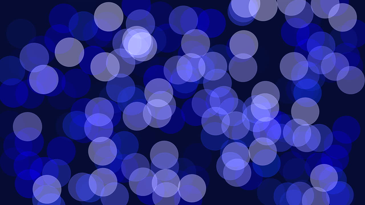 어두운 배경에 흐릿한 원은 꿈 같은 부드러운 패턴을 만니다.