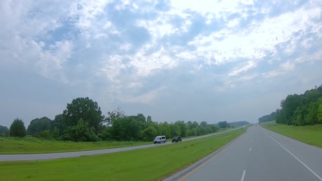 POV---driving-on-interstate-through-southern-Illinois