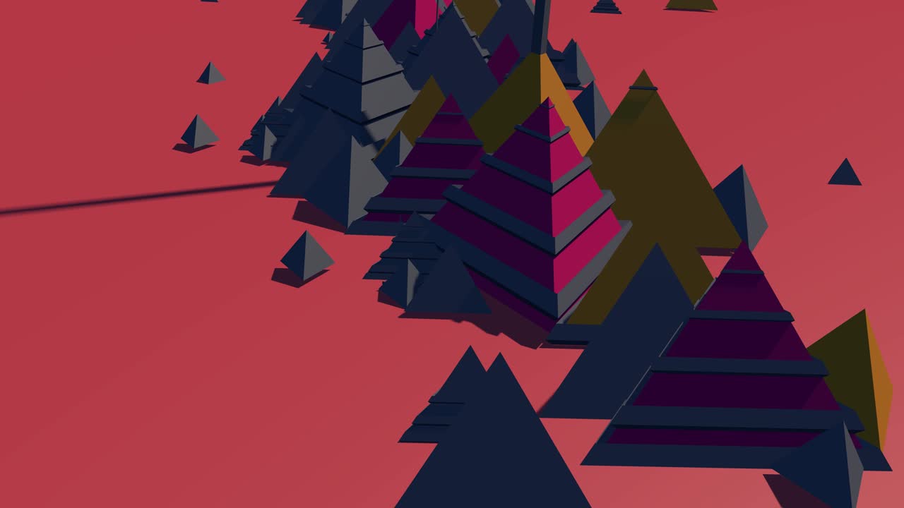 un fondo abstracto de triángulos que hacen patrones.