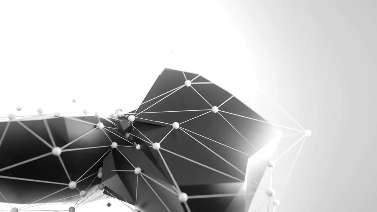 4k polígonos abstractos que se colapsan.