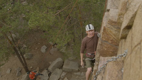Climber-on-a-wall-rock