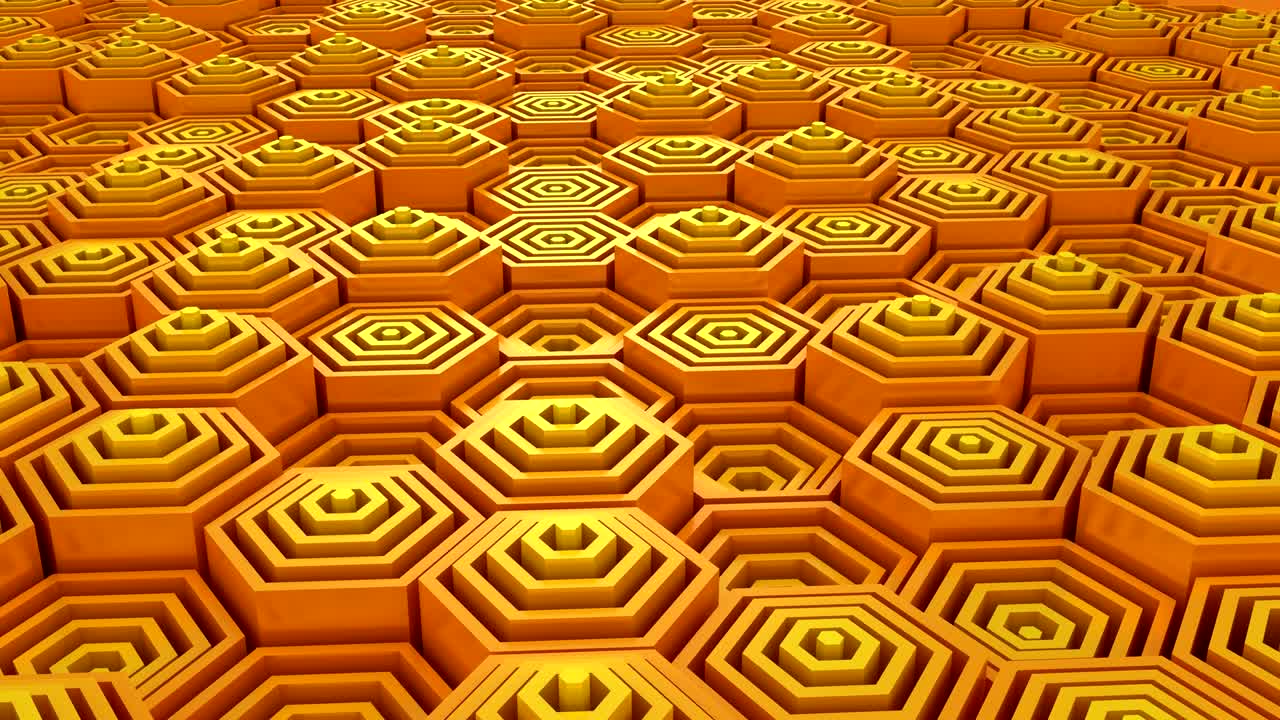 Background of Geometric Shapes