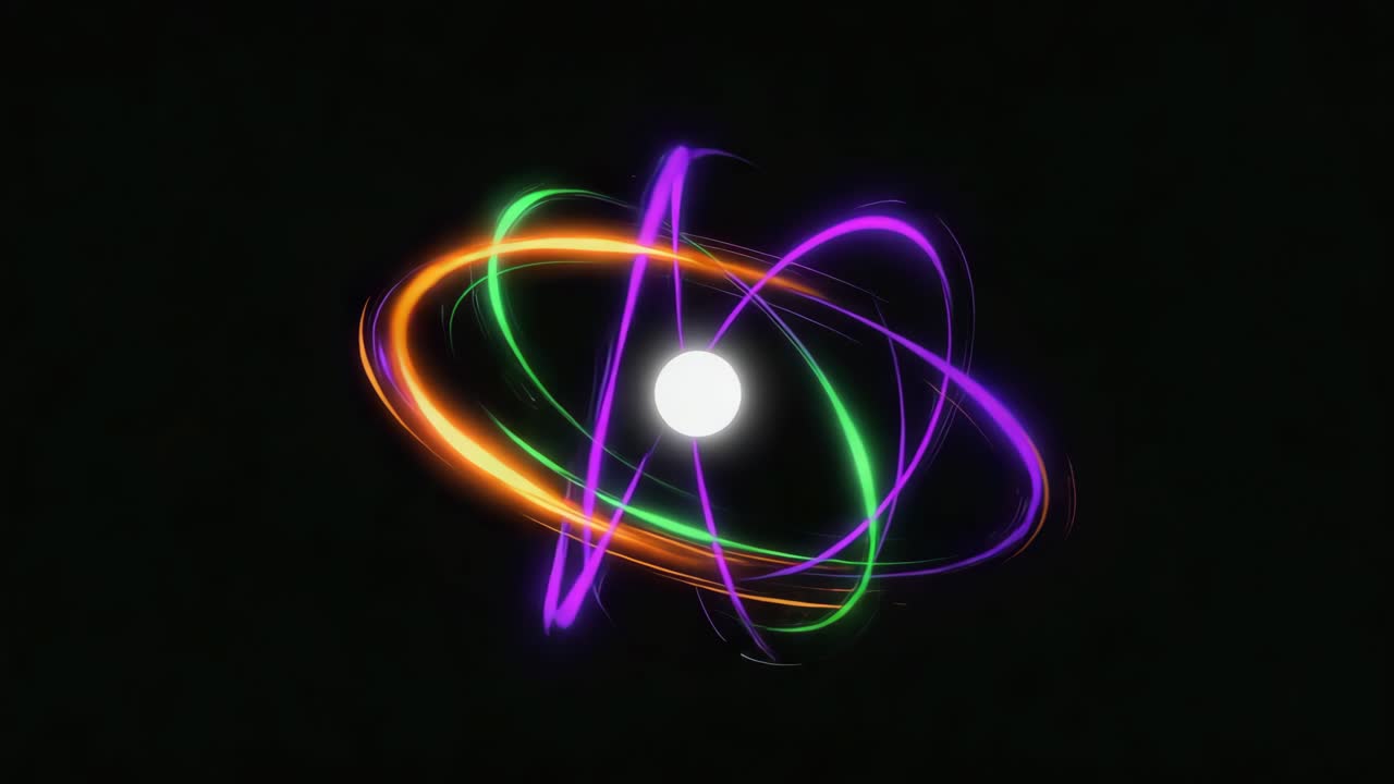 Animated Atom Model