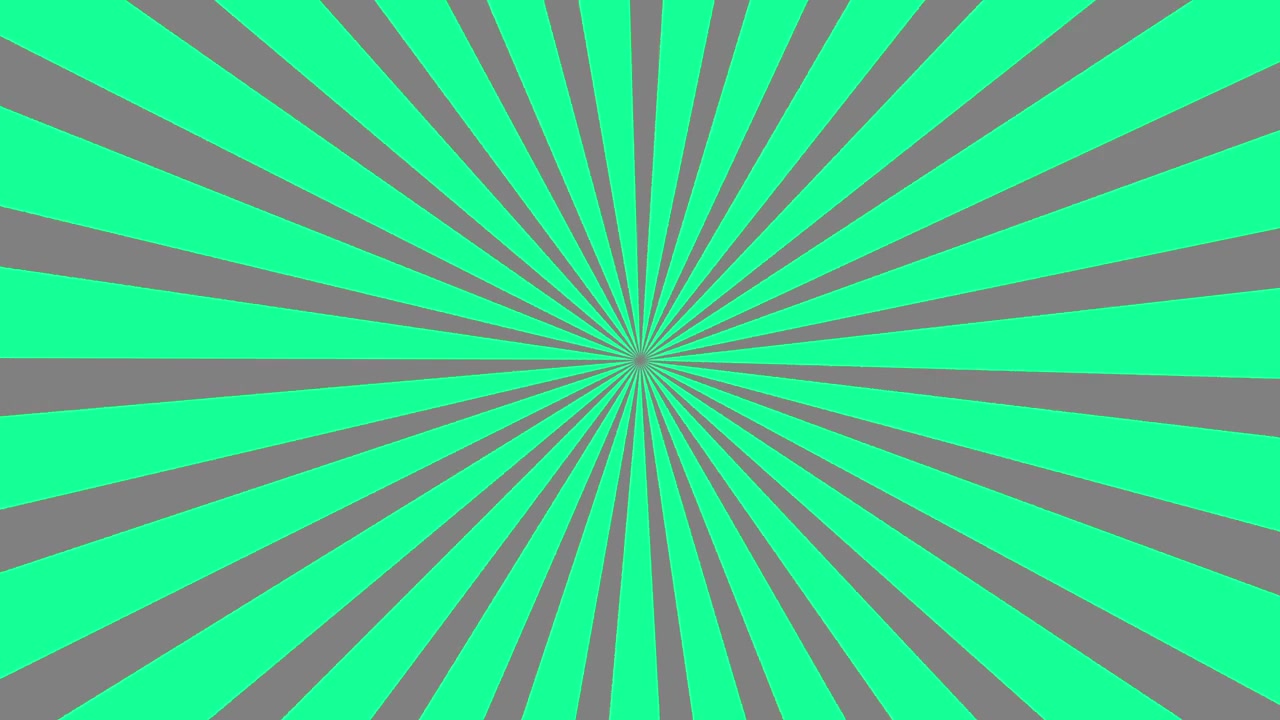 Loop di sfondo ipnotico con effetto stella verde e grigio
