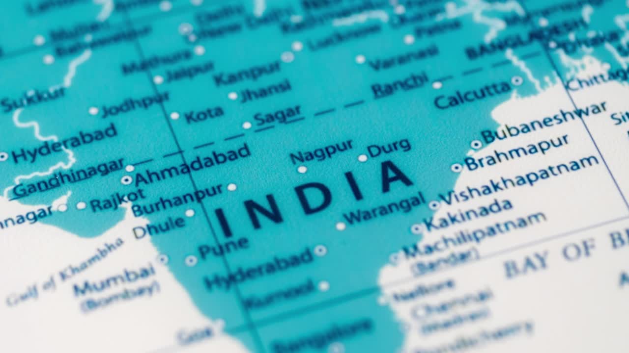 Explore India's diverse landscapes and cultures through a zoomed-in map view uncovering hidden gems.