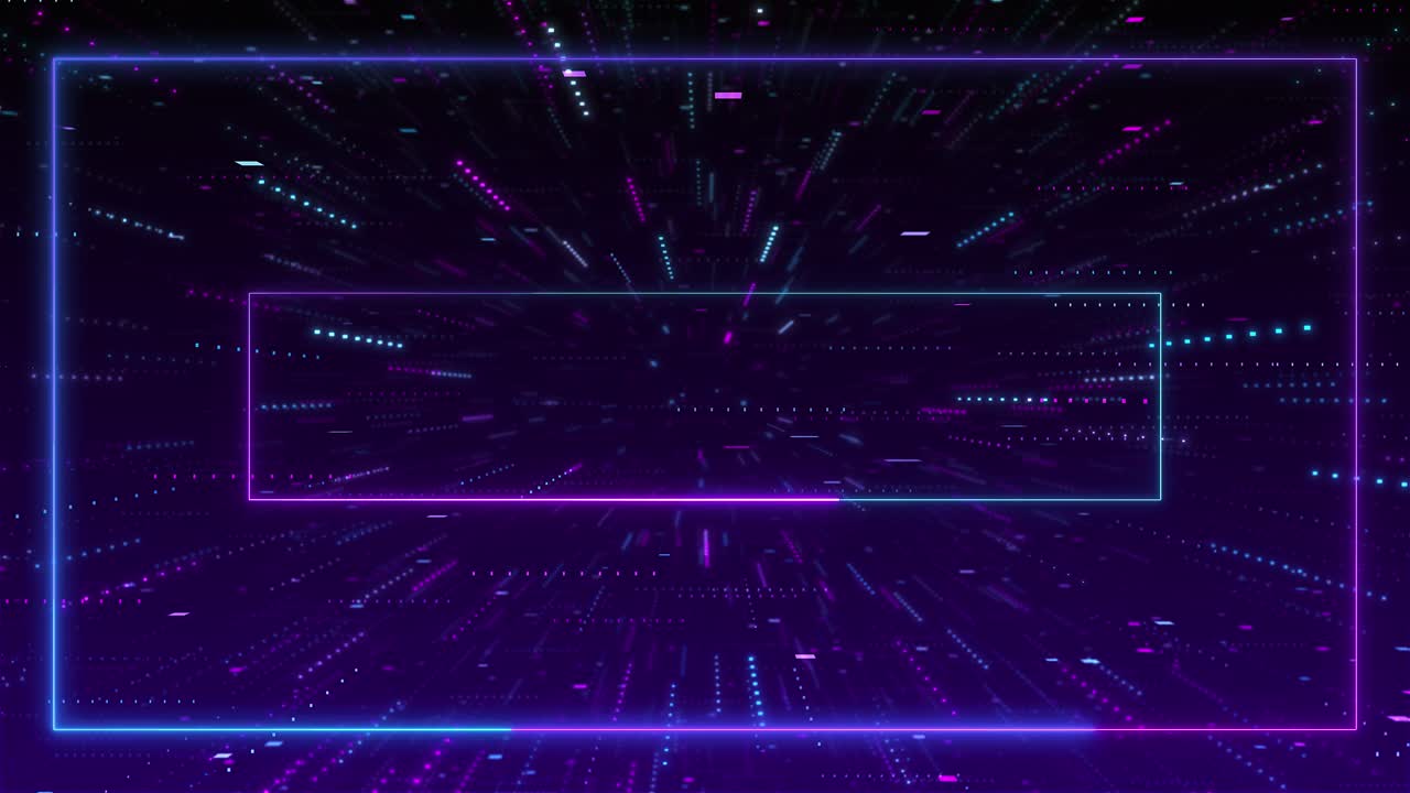 Abstract futuristic ultraviolet background cyber screen glowing neon lights empty space scene