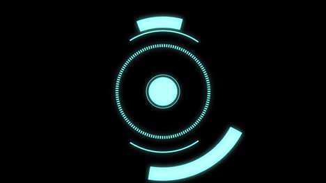 tecnología de interfaz futurista de ciencia ficción