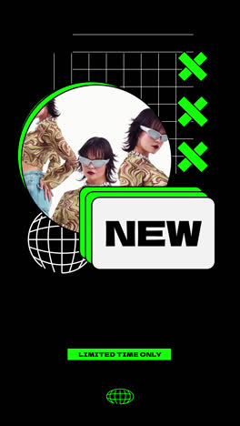 new arrivals fashion poster