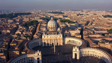 st. peter's basilica and square, vatican city, rome