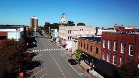 Aerial-Monroe-NC,-Monroe-North-Carolina-In-4k