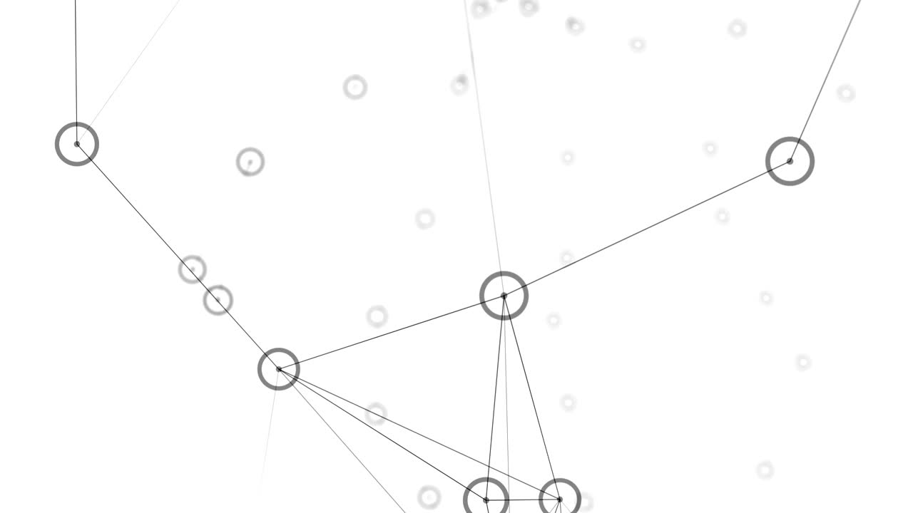 red de movimiento abstracto en fondo blanco