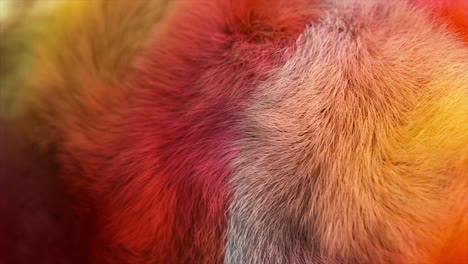 abstract colorful fur texture