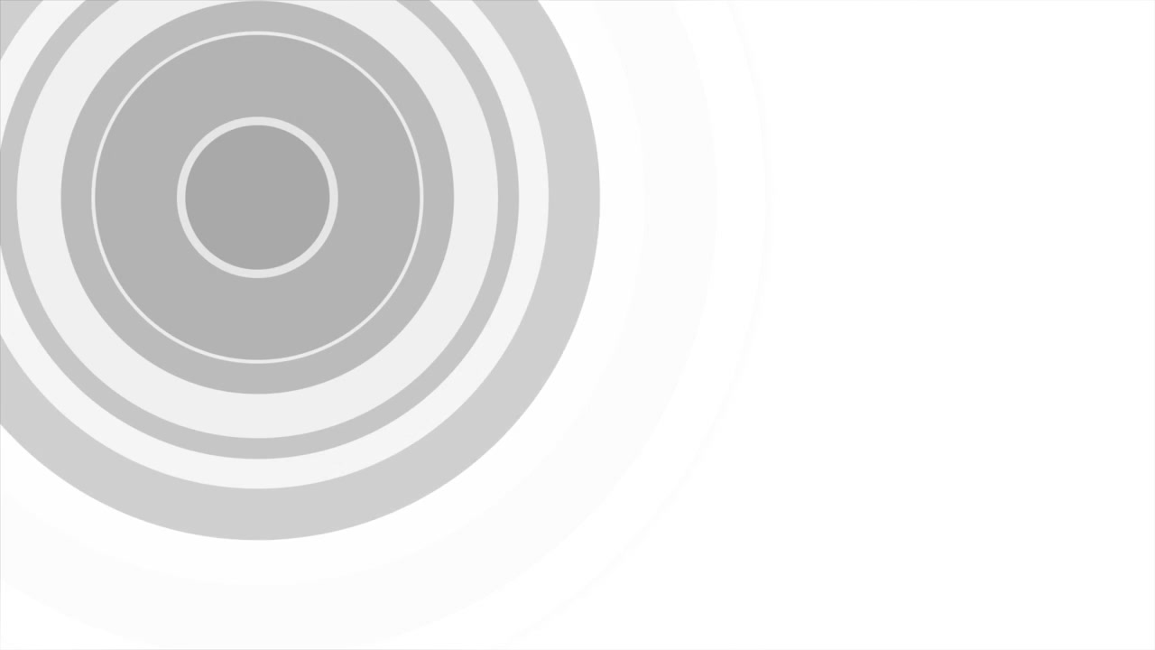 Abstract Animation of Expanding Concentric Circles Transitioning to Black