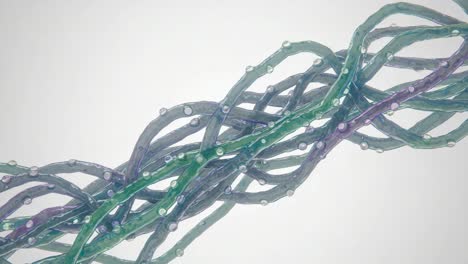a stunning visual representation of interwoven structures capturing the complexity and beauty of chaotic design in nature or synthetic forms
